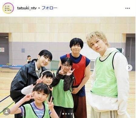 日本テレビ「タツキ先生は甘すぎる！」インスタグラム＠ｔａｔｓｕｋｉ＿ｎｔｖ