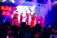 初のワンマンライブを行ったとぅるりぷの（左から）ものくろ、パルオ、まひろまる。、つきしろやしろ。、はりま、そあら＝池袋・ｈａｒｅｖｕｔａｉ