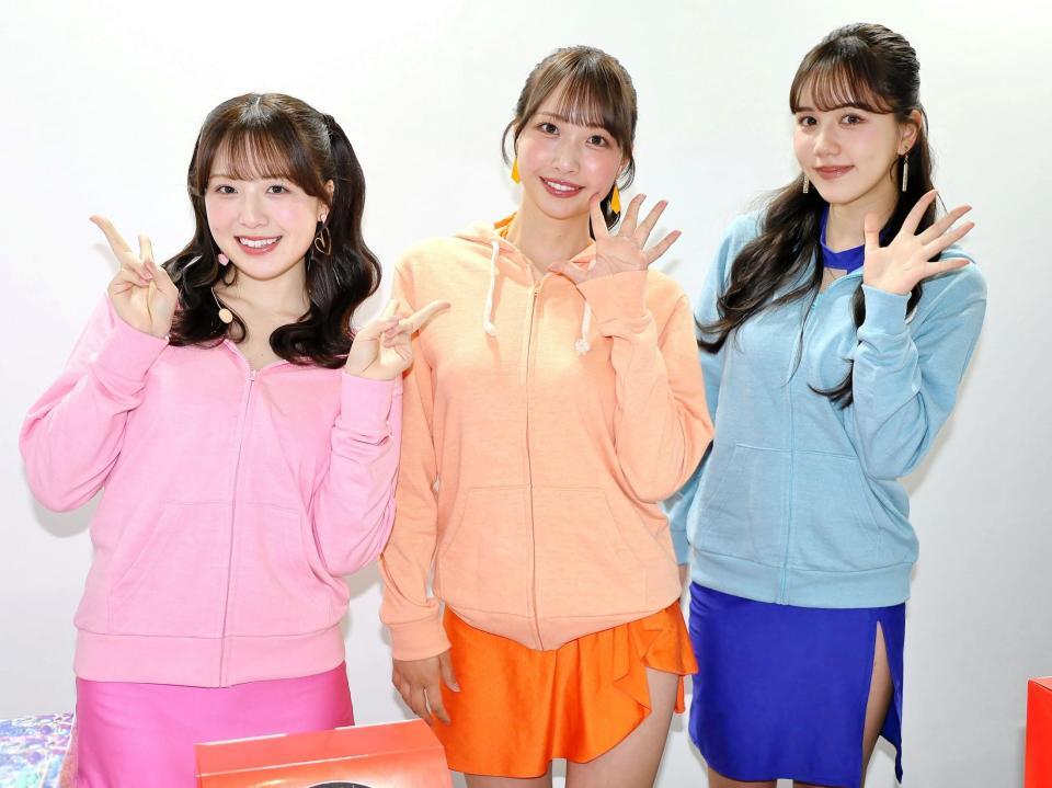 ＳＥＡガールズ（左から）西野夢菜、一ノ瀬のこ、後藤真桜©ＳＡＮＹＯ　ＢＵＳＳＡＮ　ＣＯ．，ＬＴＤ．