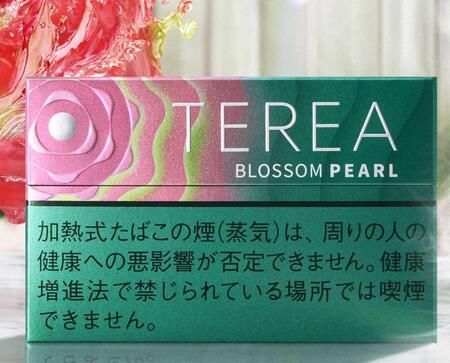 「ＩＱＯＳ　ＩＬＵＭＡ（イルマ）」シリーズ専用たばこスティック「ＴＥＲＥＡ（テリア）」のカプセル入りメンソール新銘柄「テリア　ブロッサム　パール」