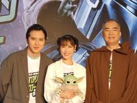 イベントに出席した（左から）尾上松也、高城れに、野口聡一氏