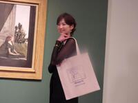 アンドリュー・ワイエス展の音声ナビゲーターを務める吉瀬美智子