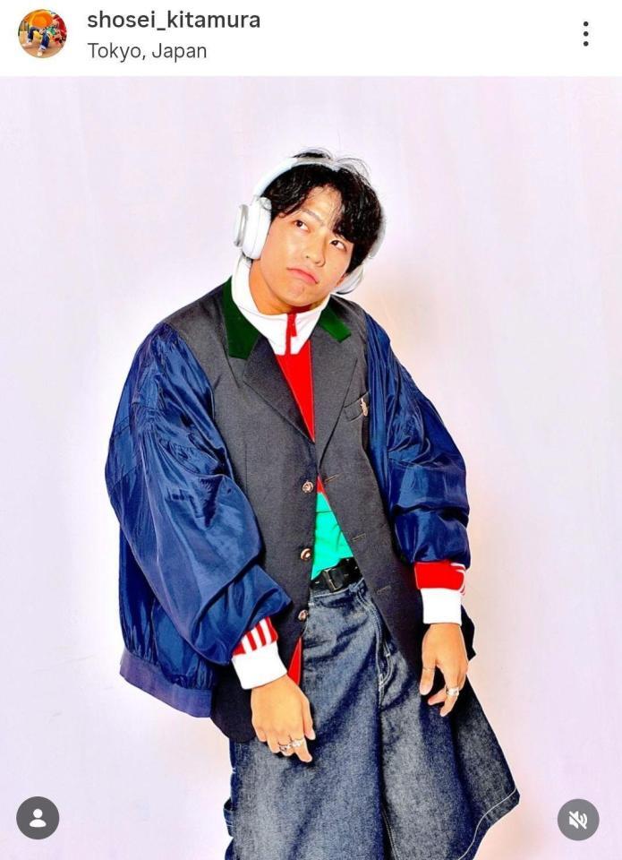 ２４年９月２８日付の北村将清のインスタグラム＠ｓｈｏｓｅｉ＿ｋｉｔａｍｕｒａより