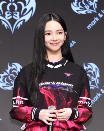 新アンバサダーに就任したＫＡＲＩＮＡ（撮影・佐々木彰尚）