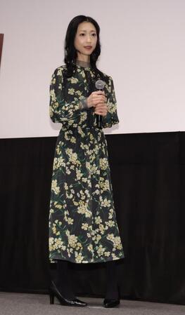 登壇する壇蜜（撮影・西岡正）