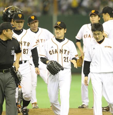 巨人時代の高橋尚成（０９年撮影）