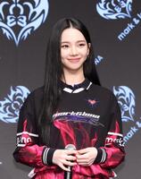 新アンバサダーに就任したＫＡＲＩＮＡ（撮影・佐々木彰尚）