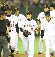 巨人時代の高橋尚成（０９年撮影）