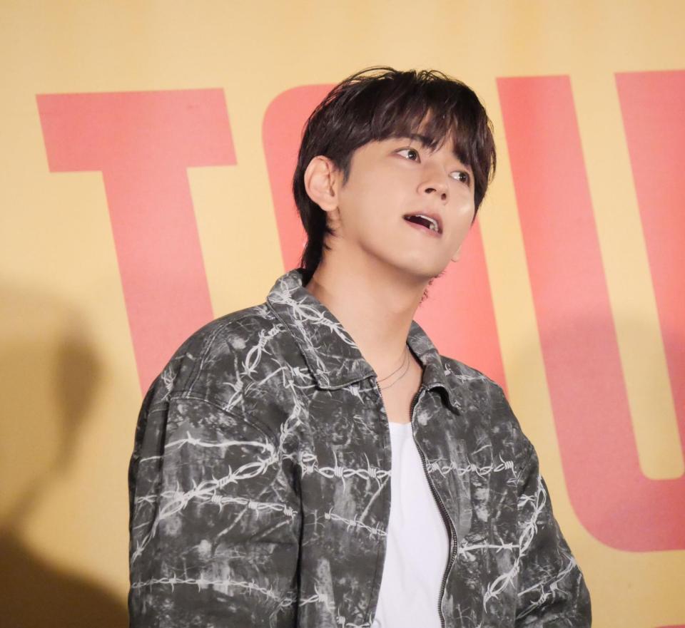 ステージで躍動するＭＹＮＡＭＥのセヨン