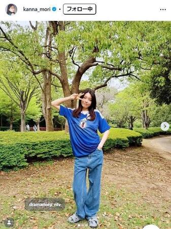 森カンナのインスタグラム＠ｋａｎｎａ＿ｍｏｒｉより