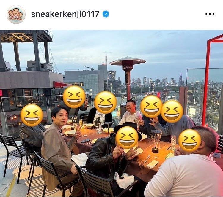 山内健司のインスタグラム＠ｓｎｅａｋｅｒｋｅｎｊｉ０１１７から