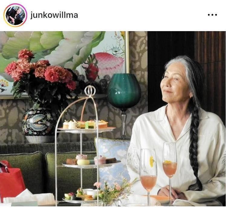 浅野順子のインスタグラム（ｊｕｎｋｏｗｉｌｌｍａ）より