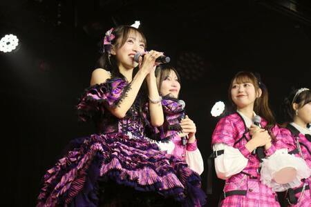 卒業公演を行った向井地美音ⓒＡＫＢ４８
