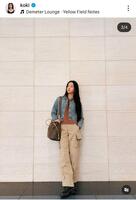 モロッコへ旅立つＫｏｋｉ，。４月２７日付けのインスタグラム＠ｋｏｋｉより