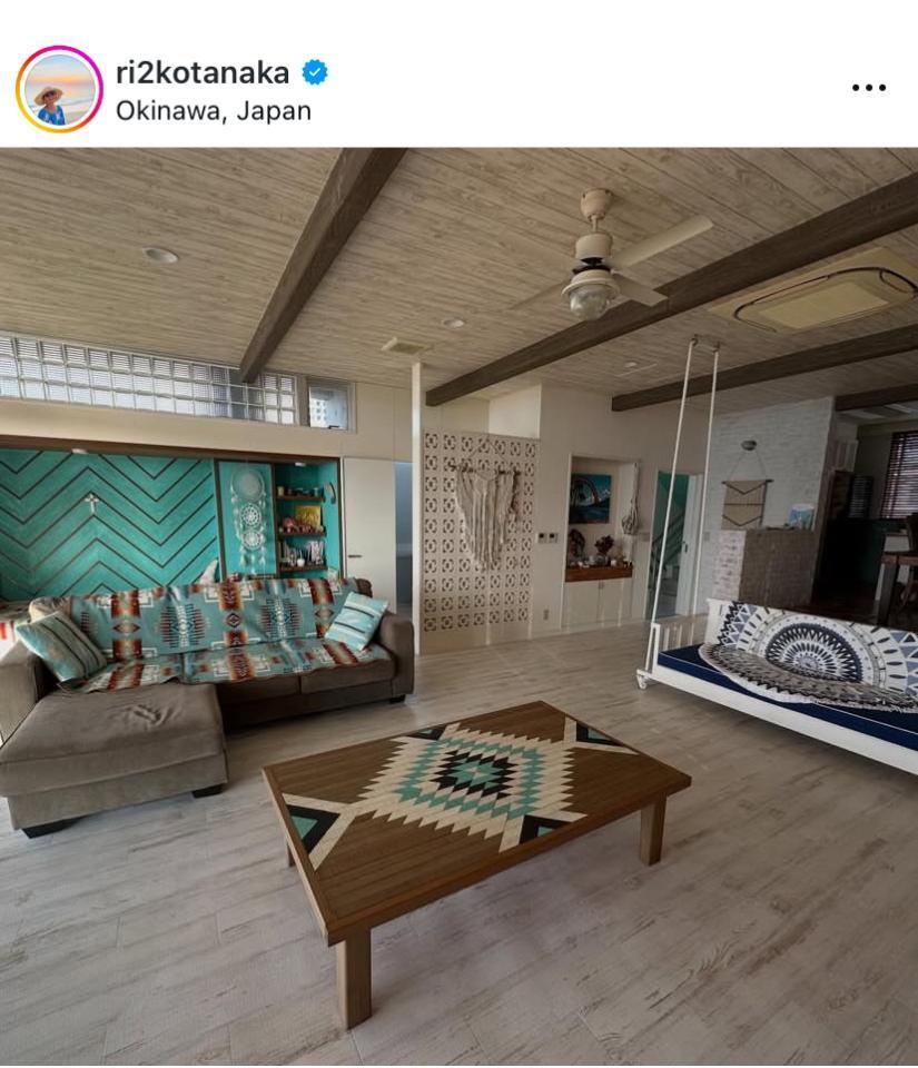 田中律子のインスタグラム＠ｒｉ２ｋｏｔａｎａｋａより