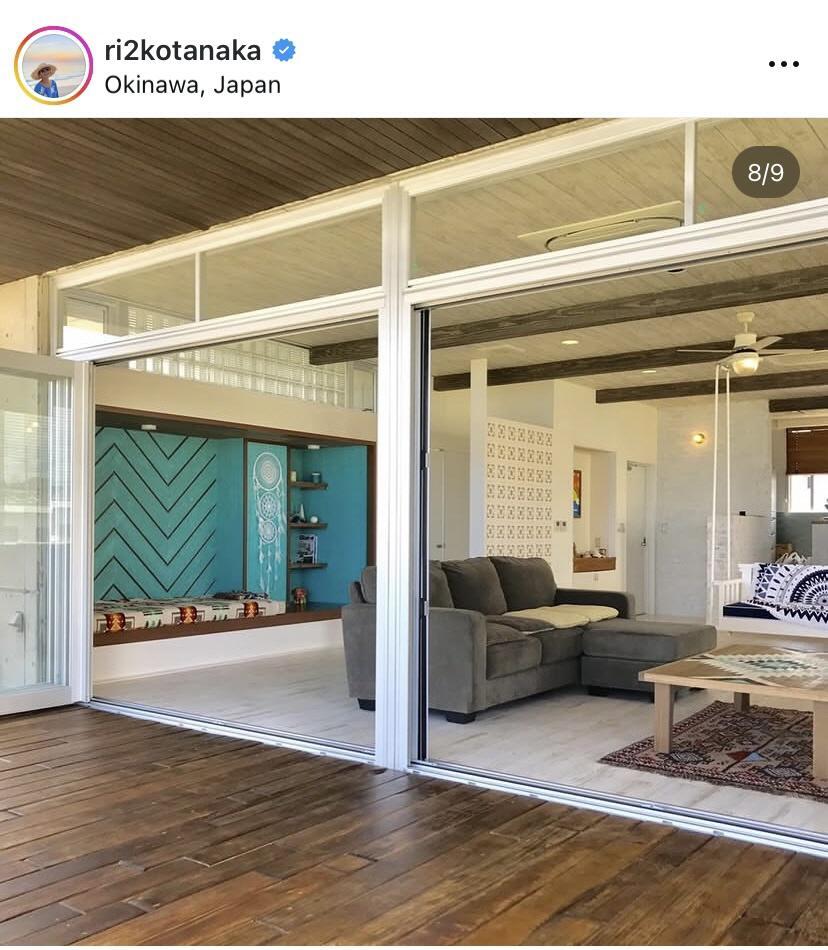 田中律子のインスタグラム＠ｒｉ２ｋｏｔａｎａｋａより