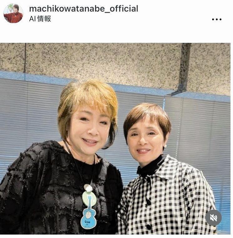 渡辺真知子のインスタグラム（ｍａｃｈｉｋｏｗａｔａｎａｂｅ＿ｏｆｆｉｃｉａｌ）より