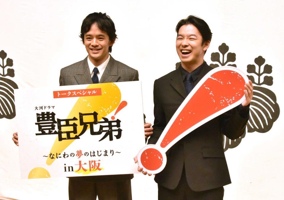 池松壮亮（左）と仲野太賀