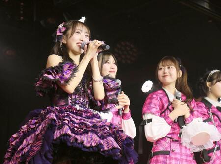 卒業公演を行った向井地美音ⓒＡＫＢ４８