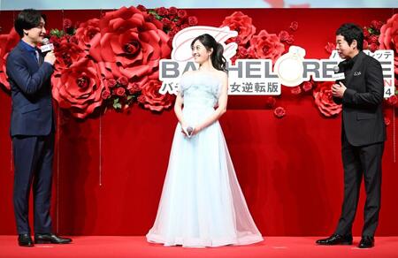 イベントでトークをする（左から）山添寛、平松里菜、今田耕司（撮影・開出牧）