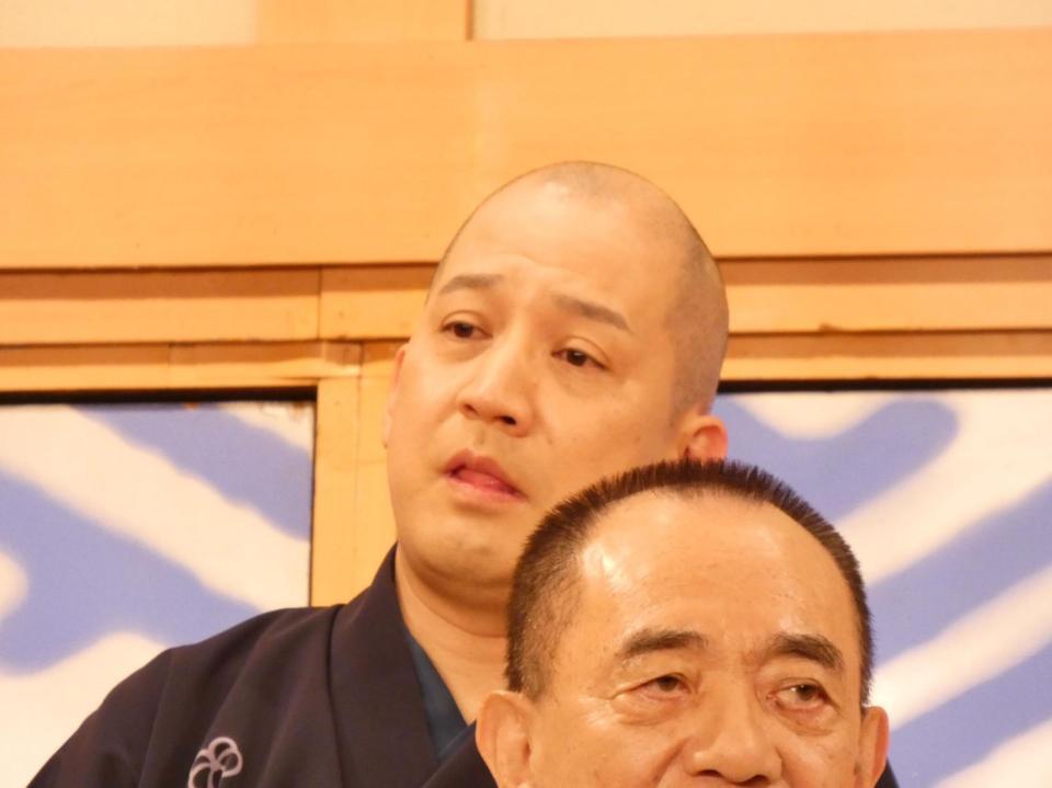 会見を行った春風亭一之輔