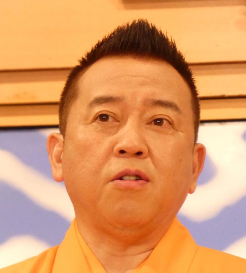 会見を行った林家たい平