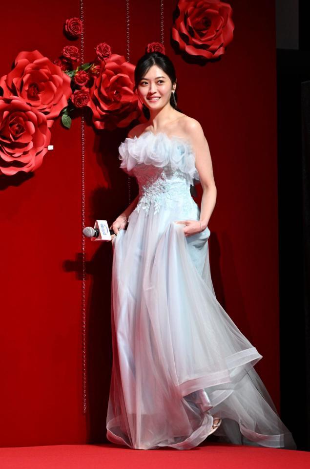 イベントに登場した平松里菜＝４月３０日