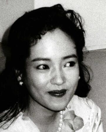 五十嵐淳子さん＝１９８９年７月