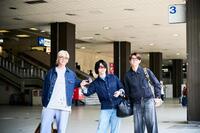 デニムルックで大阪入りしたＭｒｓ．　ＧＲＥＥＮ　ＡＰＰＬＥ　撮影：田中聖太郎写真事務所