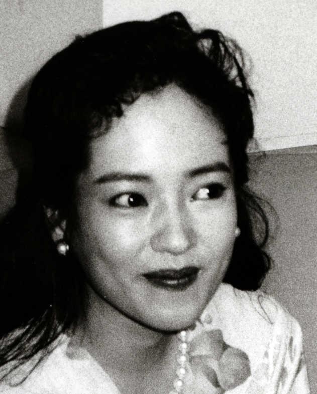 五十嵐淳子さん＝１９８９年７月