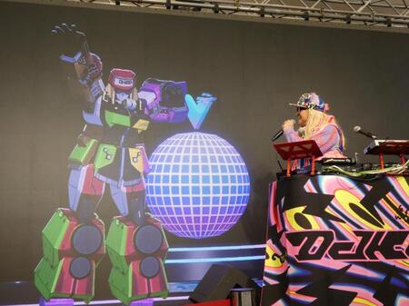 ＶＪ　ＫＯＯと対面したＤＪ　ＫＯＯ