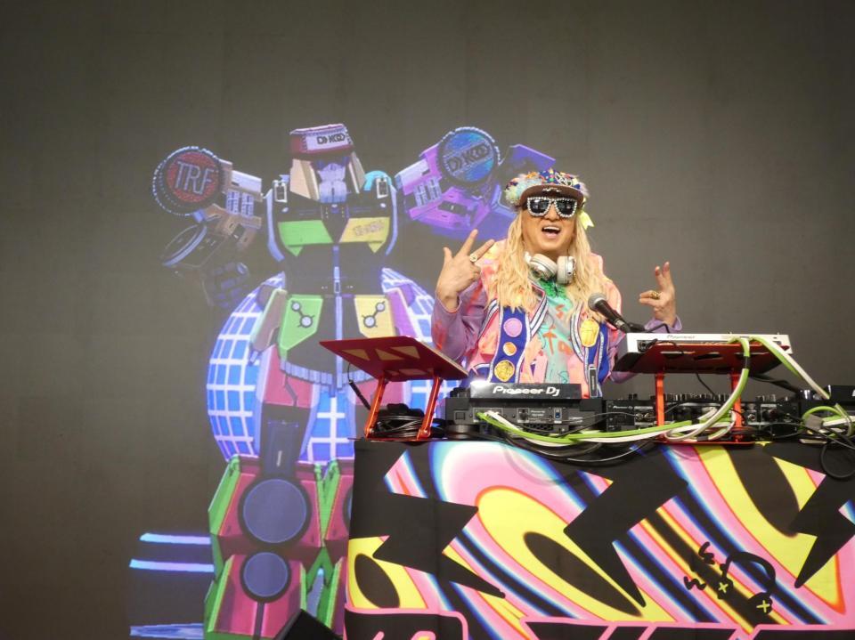 ＶＪ　ＫＯＯと対面したＤＪ　ＫＯＯ