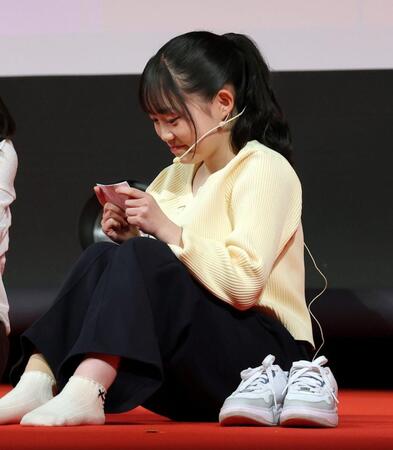 「東京彼女ｐｒｅｓｅｎｔｓ新人女優オーディション２０２６」の最終審査で演技をする酒井希愛さん（撮影・伊藤笙子）