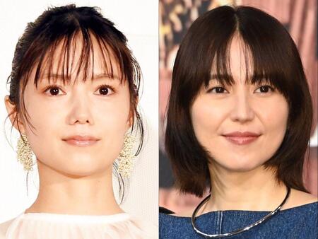 宮﨑あおい（左）と長澤まさみ