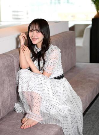 ＳＴＵ４８への思いを語った石田千穂（撮影・堀内翔）