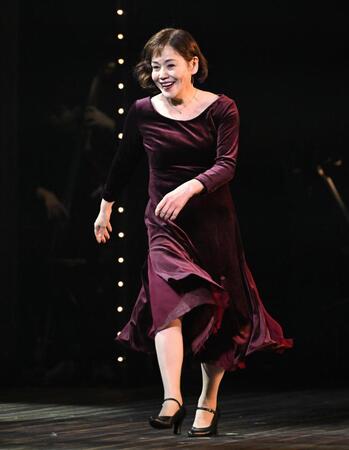ミュージカル「ＧＹＰＳＹ」に出演する大竹しのぶ（撮影・堀内翔）