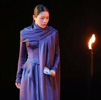 王の娘を熱演する石原さとみ（撮影・吉澤敬太）