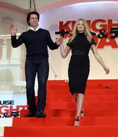 ２０１０年９月、映画「ナイト＆デイ」イベントで。トム・クルーズとキャメロン・ディアス