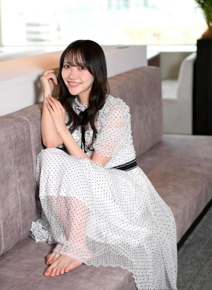 ＳＴＵ４８への思いを語った石田千穂（撮影・堀内翔）