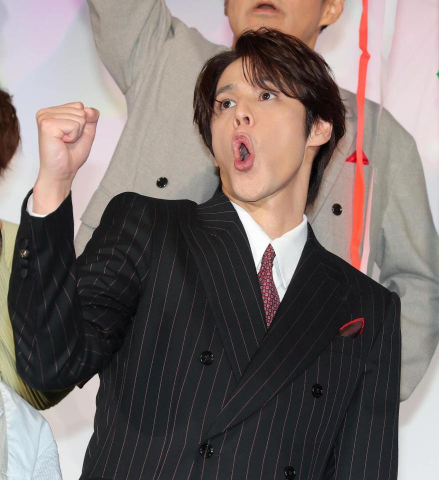 大ヒットを喜ぶ宮野真守（撮影・吉澤敬太）