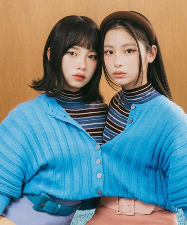 大塚　愛プロデュースでデビューを果たすＰａｓｍａｌのＮａｔｓｕ（左）とＹｕｎ