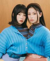 大塚　愛プロデュースでデビューを果たすＰａｓｍａｌのＮａｔｓｕ（左）とＹｕｎ