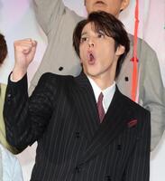 大ヒットを喜ぶ宮野真守（撮影・吉澤敬太）