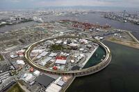 　昨年賑わった大阪・関西万博会場。現在はカジノを含むＩＲの建設をするための工事が進む