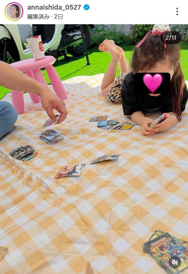 石田安奈のインスタグラム＠ａｎｎａｉｓｈｉｄａ＿０５２７（５月６日付）より