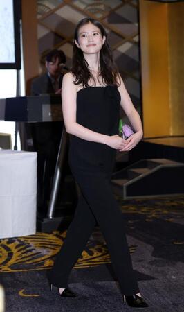 「第３４回橋田賞」受賞式に登場した今田美桜（撮影・伊藤笙子）