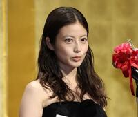 「第３４回橋田賞」受賞式に登場した今田美桜（撮影・伊藤笙子）