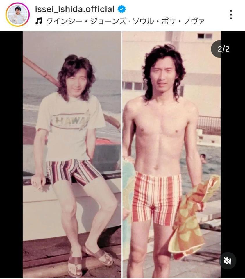 父・石田純一の誕生日に２０歳の時の写真を公開。１月１４日付のいしだ壱成のインスタグラム＠ｉｓｓｅｉ＿ｉｓｈｉｄａ．ｏｆｆｉｃｉａｌより