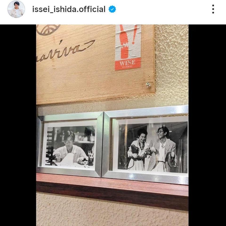 父・石田純一のトレンディー時代！いしだ壱成のインスタグラム＠ｉｓｓｅｉ＿ｉｓｈｉｄａ．ｏｆｆｉｃｉａｌ（２５年１１月６日付）より