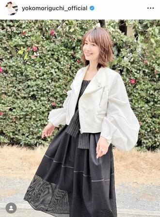 森口瑶子のインスタグラム＠ｙｏｋｏｍｏｒｉｇｕｃｈｉ＿ｏｆｆｉｃｉａｌ（２５年３月１３日付）より 